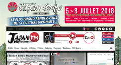 Desktop Screenshot of japanfm.fr